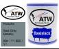 Preview: Porsche, Seal Gray Metallic, 6B4 / Y1 6B5 / Y1: 1L Lackdose, von ATW Autoteile West.